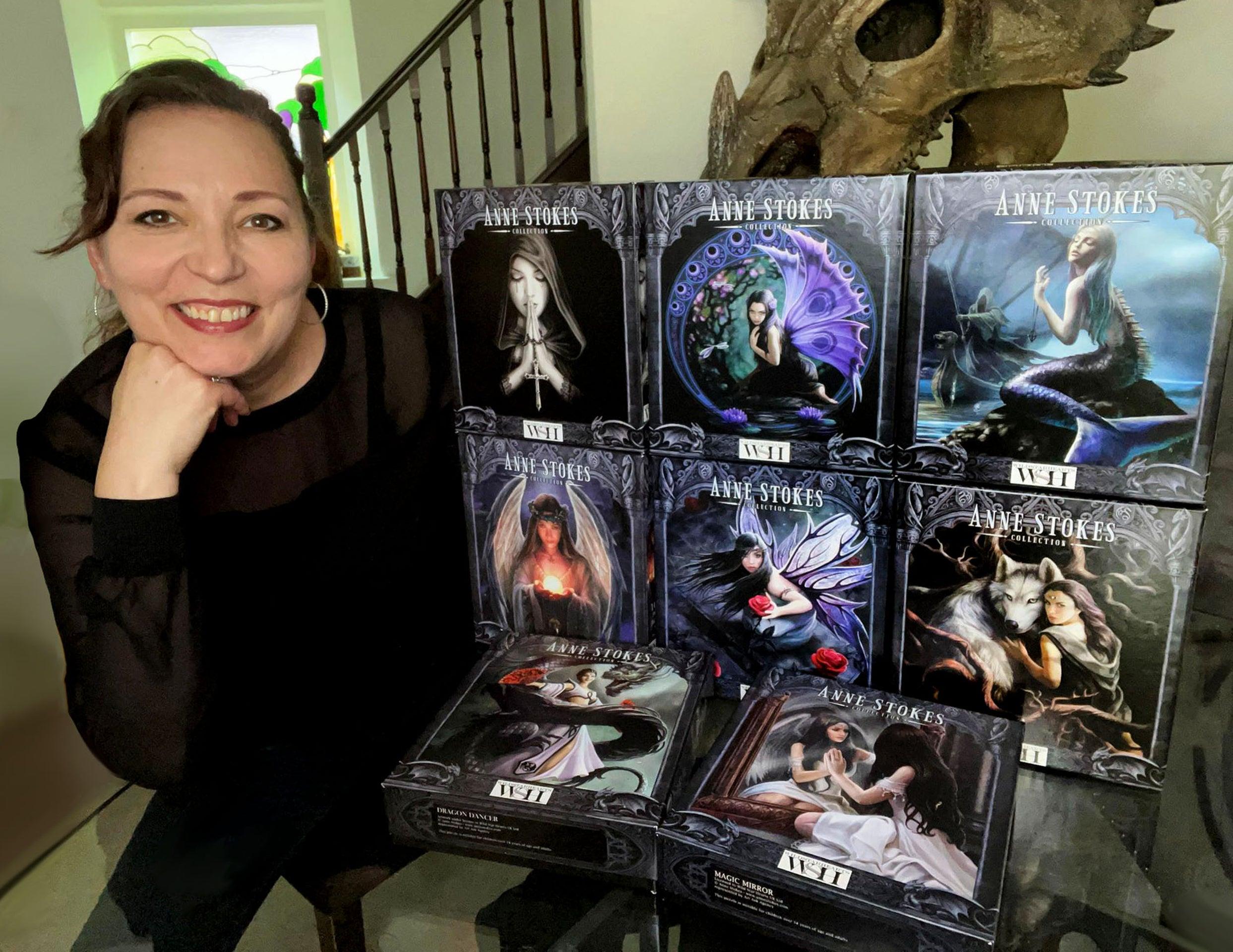 Anne Stokes Collection - Wild Star Hearts 