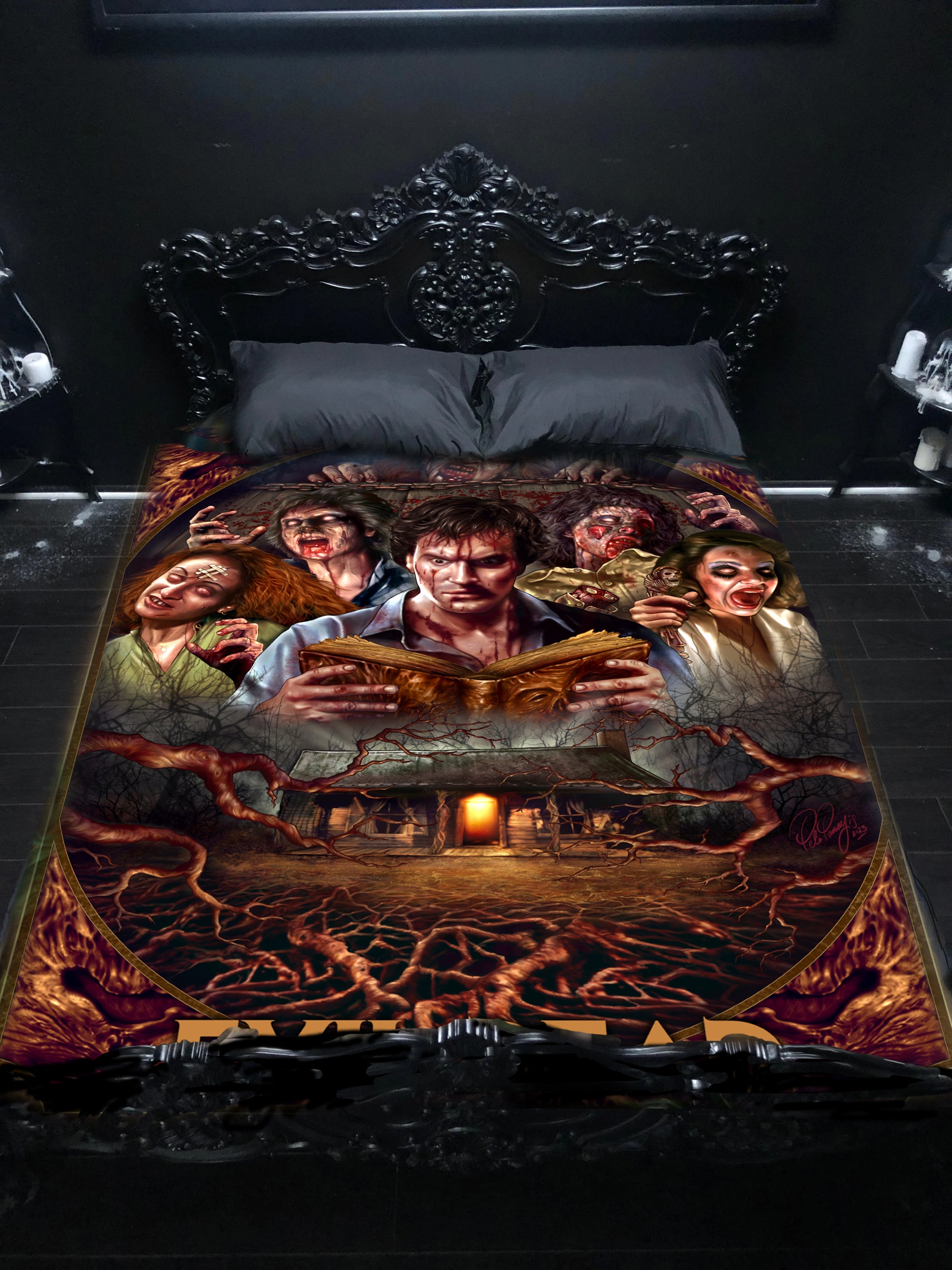 Horror Addict Bedspreads