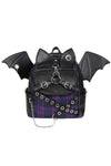 Purple/Black Afterparty Chaos Backpack - Banned