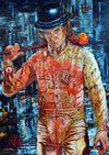 Rick Melton – Uhrwerk Orange – Horror-Klassiker – Horrorfilm-Kunstdruck
