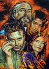 Rick Melton - Angel Heart - Classic Horror Art Print