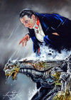 Rick Melton - Bela Lugosi Dracula - Classic Horror - Art Print