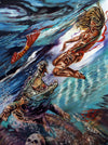 Rick Melton - Blood Surf - Sci-Fi Art Print