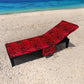 WSH - BED OF ROSES - Sunbed Towel