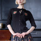 Banned - Black Mia True Love - Womens  - Cardigan Jumper