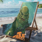 WSH - THE CREATURE FROM THE LAGOON - Beach Towel