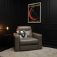Gothic Cushion - Death Watch - Dark Gothic Academia Cushion