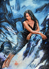 Rick Melton – Emily Booth Snow – Scream Queens – Kunstdruck