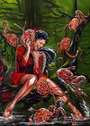 Rick Melton - Le Monstre sans visage - Impression d'art de science-fiction