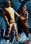 Rick Melton - Le Fantôme de Frankenstein - Horreur Classique - Impression d'Art