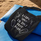 Gothic Tote Bag - Shop Til You Drop - Gothic Shopping Bag | Beach bag | Tote Bag
