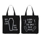 Gothic Tote Bag - Shop Til You Drop - Gothic Shopping Bag | Beach bag | Tote Bag