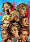 Rick Melton - Alfred Hitchcock -  Art Print