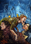 Rick Melton - La maison des pendules - Horreur classique - Impression d'art