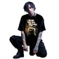 The Man Who Fell To Earth - Cult Horror Movie - T-Shirt - Mens Black Gildan T-Shirt