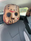 Jeu de housses d'appuie-tête de siège de voiture d'horreur - Jason - Vendredi 13