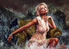 Rick Melton – Irina Voronina – Scream Queens – Kunstdruck