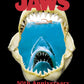 JAWS 50th Anniversary - Classic Horror Movie Poster Art - T-Shirt