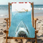 WSH - JAWS MOVIE POSTER - Beach Towel