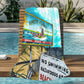 WSH - JAWS AMITY REGATTA BEACH CLOSED - Beach Towel