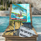 WSH - JAWS AMITY REGATTA BEACH CLOSED - Beach Towel