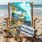 WSH - JAWS AMITY REGATTA BEACH CLOSED - Beach Towel