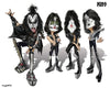 Sebastian Cast - KISS GREATEST SHOW ON EARTH - Caricature de musicien - Impression d'art