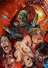 Rick Melton - Laid To Rest - Classic Horror Movie Art Print