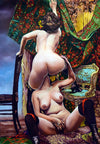 Rick Melton - Maude and Mabel - Smut Art Print
