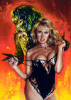 Rick Melton - Mausoleum - Erotic Horror Art Print
