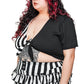 Forest Ink Gothic Clothing -  Ghost Town - Tie-Front Top