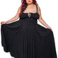 Forest Ink Gothic Clothing -  Maiden Gothic Maxi Dress
