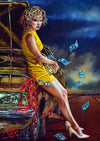 Rick Melton - Nicole Kidman - Scream Queens Art Print
