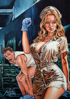 Rick Melton - Nurse Phist - Smut Art Print
