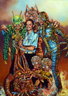Rick Melton - Paul Blaisdell - Classic Horror Movie Art Print