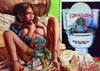 Rick Melton - Poster Girl Ghoulies - Smut Art Print