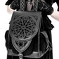 Restyle - Rosarium - Gothic Backpack with Laser-Cut Cathedral Design