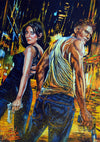 Rick Melton - Silent Trigger - Films d'action - Impression d'art