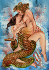 Rick Melton - Suzi Does Medusa II - Smut Art Print