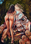 Rick Melton - Suzi fait le Cyclope - Impression d'art érotique