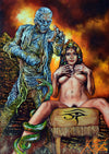 Rick Melton - Suzi macht die Mumie - Schmutz Kunstdruck