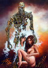 Rick Melton - Suzi Fait Le Terminator - Impression d'Art Scabreux