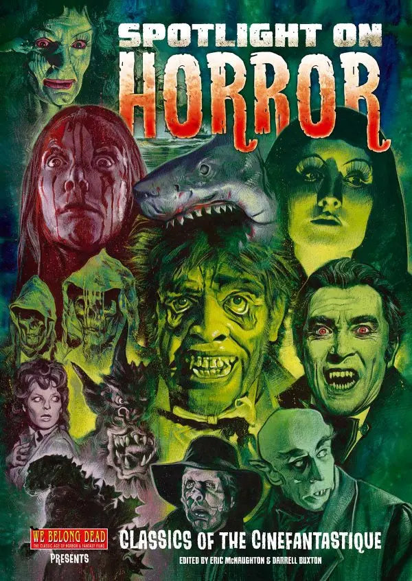 Spotlight Horror - Horror Movie Book | Horror Film Fiction | Horror ...