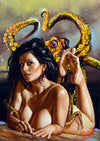 Rick Melton - Tentacles - Trash Horror Art Print