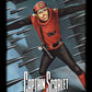 Indestructible Capt Scarlet - 60's Retro TV Show Poster Art - T-Shirt