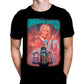 Darleks Earth Invasion - Black Gildan T-Shirt Peter Cushing Doctor Who