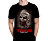 THE ART OF TERROR - Classic Slasher Clown Horror T-Shirt by Peter Panayis