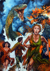 Rick Melton - Giant Behemouth - Sci-Fi Art Print