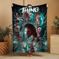 Horror Movie Blanket - The Thing Blanket - Luxury Twin / Double Velveteen Fleece Blanket