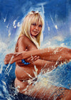 Rick Melton - Wet No. 4 - Smut Art Print